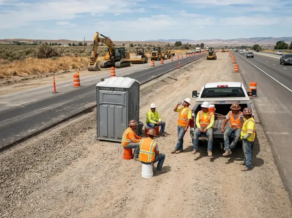 highway-road-construction-crew-007 — frequently asked questions, Porta Potty and Restroom Rentals in Laughlin, NV